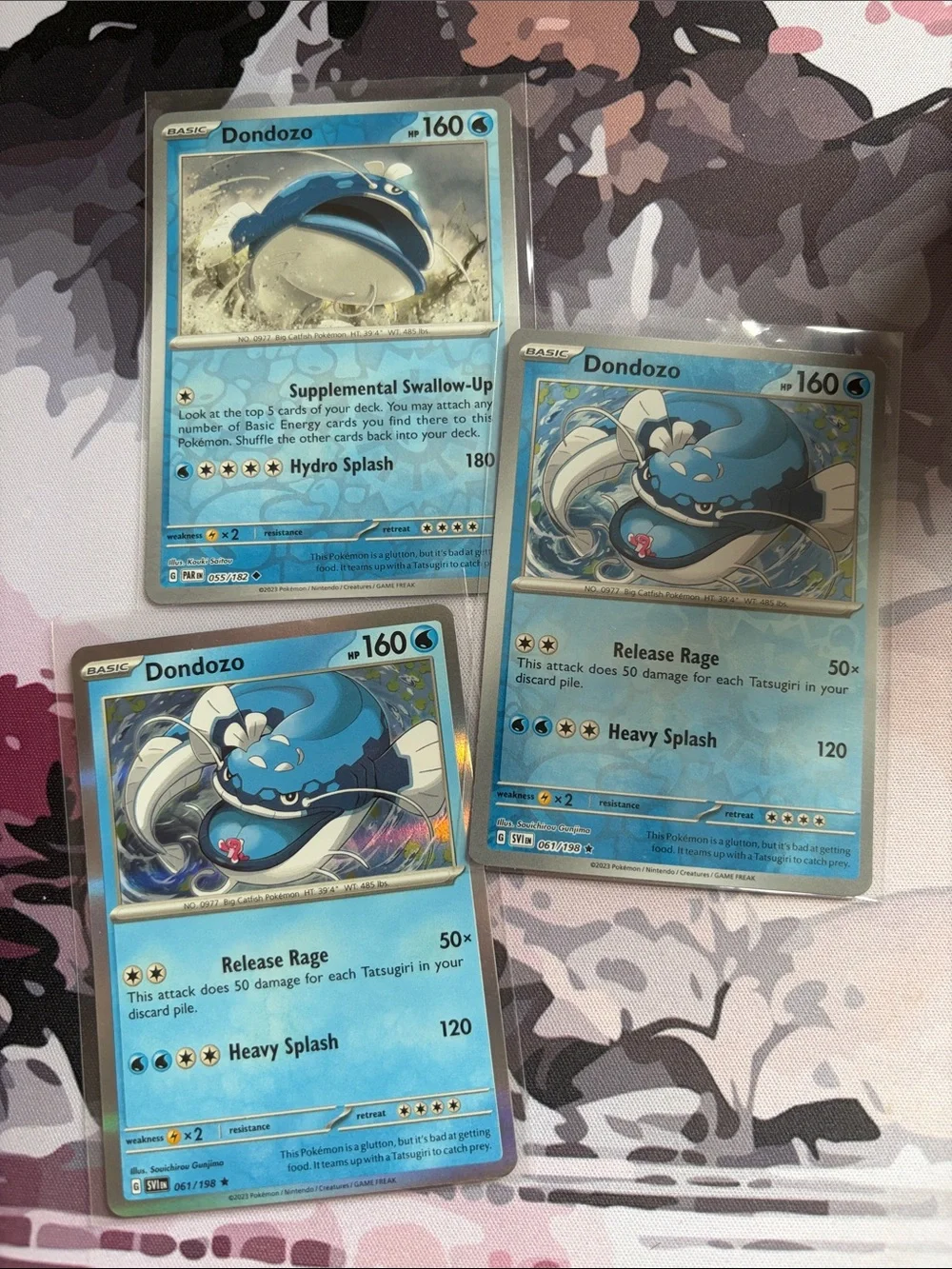 dondozo pokemon card POKMON GAME sv3a 011/062 U A home for the TCGers Dondozo ex - 066/182